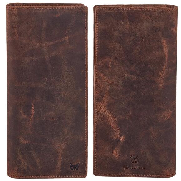 ili New York Genuine Soft Leather Crossbody Bags for Women  3122 Real Leather Crossbody Bags and Purses Bundled with RFID Blocking Long